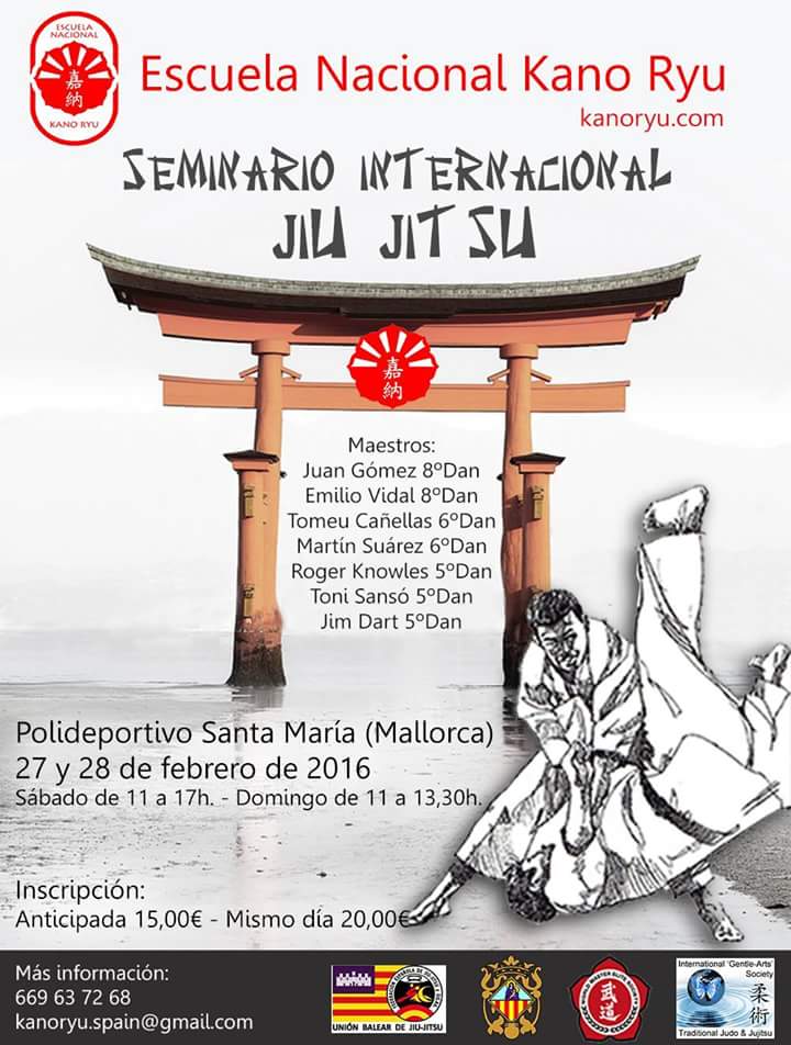 SEMINARIO INTERNACIONAL JIU JIT SU FEBRERO 2016